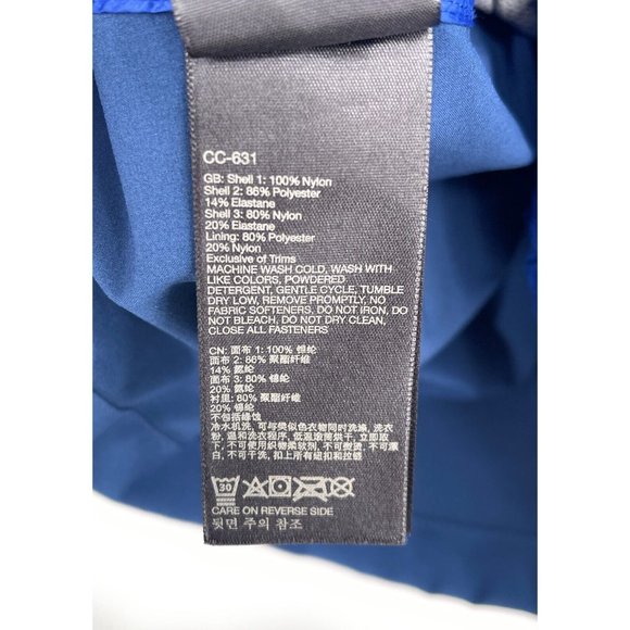 MARMOT Women’s M Blue Windstopper Full Zip Blue Pockets Jacket - Picture 3 of 5